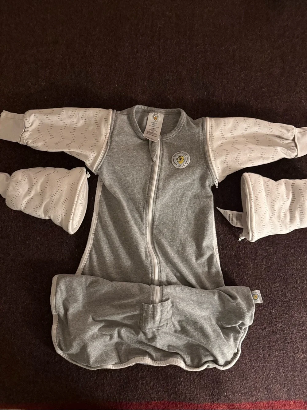 Two Baby Bears & Co Sleeves Sack - Medium